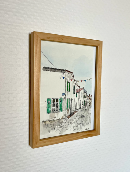 rue Lamathe, Ars-en-Ré